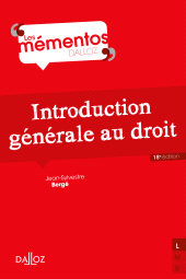 E-book, Introduction générale au droit, Éditions Dalloz