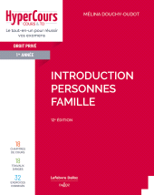 E-book, Introduction Personnes Famille, Éditions Dalloz