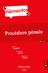 E-book, Procédure pénale, Éditions Dalloz