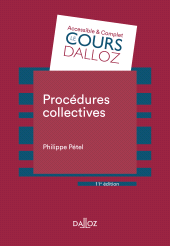 E-book, Procédures collectives, Éditions Dalloz