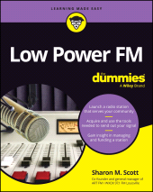 E-book, Low Power FM For Dummies, Scott, Sharon M., For Dummies