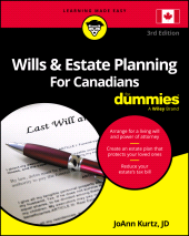 E-book, Wills & Estate Planning For Canadians For Dummies, For Dummies