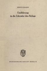 eBook, Einführung in die Literatur des Refuge. : Der Beitrag der französischen Protestanten zur Entwicklung analytischer Denkformen am Ende des 17. Jahrhunderts., Duncker & Humblot