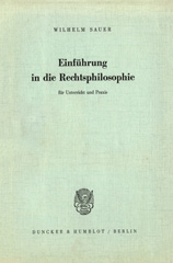 E-book, Einführung in die Rechtsphilosophie für Unterricht und Praxis., Duncker & Humblot