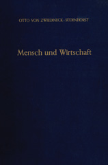 E-book, Mensch und Wirtschaft. : Aufsätze und Abhandlungen zur Wirtschaftstheorie und Wirtschaftspolitik : Hrsg. von Werner Mahr - Franz Paul Schneider., Duncker & Humblot