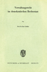 E-book, Verwaltungsrecht im demokratischen Rechtsstaat., Duncker & Humblot