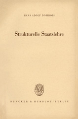 E-book, Strukturelle Staatslehre., Dombois, Hans Adolf, Duncker & Humblot