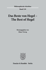 eBook, Das Beste von Hegel - The Best of Hegel., Duncker & Humblot