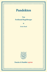 E-book, Pandekten. : Systematisches Handbuch der Deutschen Rechtswissenschaft : Hrsg. von Karl Binding., Duncker & Humblot