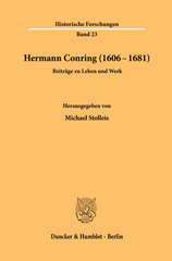 eBook, Hermann Conring (1606 - 1681). : Beiträge zu Leben und Werk., Duncker & Humblot