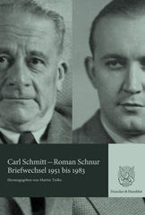 E-book, Briefwechsel 1951 bis 1983., Duncker & Humblot