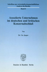 E-book, Assoziierte Unternehmen im deutschen und britischen Konzernabschluß., Duncker & Humblot