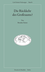 E-book, Die Rückkehr des Großraums?, Duncker & Humblot