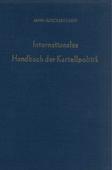 E-book, Internationales Handbuch der Kartellpolitik., Duncker & Humblot