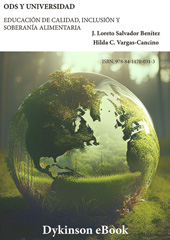 E-book, ODS y Universidad : Educación de calidad, inclusión y soberanía alimentaria, Salvador Benítez, Loreto J., Dykinson