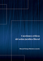 eBook, Cuestiones críticas del orden jurídico liberal, Estepa Montero, Manuel, Dykinson