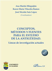 E-book, Conceptos, métodos y fuentes para el estudio de la antigüedad : líneas de investigación actuales, Dykinson