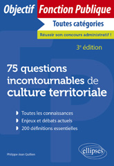 E-book, 75 questions incontournables de culture territoriale, Quillien, Philippe-Jean, Édition Marketing Ellipses