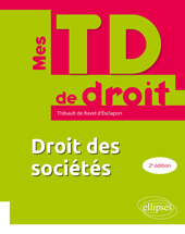 E-book, Droit des sociétés, de Ravel d'Esclapon, Thibault, Édition Marketing Ellipses