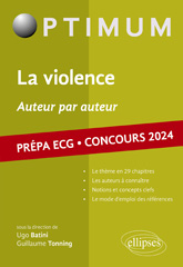 eBook, La violence ECG 2024 : Auteur par auteur, Batini, Ugo., Édition Marketing Ellipses