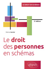 eBook, Le droit des personnes en schémas, Vannier, Patricia, Édition Marketing Ellipses
