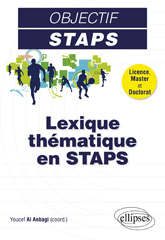 eBook, Lexique thématique en STAPS, Alanbagi, Youcef, Édition Marketing Ellipses