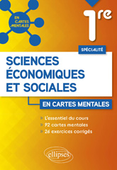 E-book, Spécialité sciences économiques et sociales : Première : 92 cartes mentales et 26 exercices corrigés, Jegou-Mellinger, Véronique, Édition Marketing Ellipses