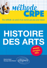 E-book, Histoire des Arts : CRPE, Anouil, Séverine, Édition Marketing Ellipses