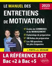 E-book, Le Manuel des entretiens de motivation « AST / Admissions Parallèles » : Concours aux écoles de commerce, Édition Marketing Ellipses