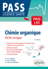 E-book, Chimie organique - QCM corrigés, Guillon, Jean, Édition Marketing Ellipses