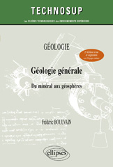E-book, Géologie générale : Du minéral aux géosphères, Édition Marketing Ellipses
