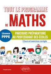 eBook, Tout le programme de mathématiques : Parcours préparatoire au professorat des écoles (PPPE), Édition Marketing Ellipses