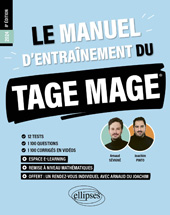 E-book, Le Manuel d'Entraînement du TAGE MAGE, Édition Marketing Ellipses