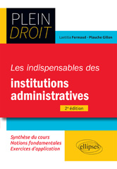 E-book, Les indispensables des institutions administratives, Édition Marketing Ellipses