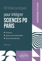 E-book, 50 fiches pratiques pour intégrer Sciences : Po Paris, Édition Marketing Ellipses