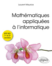 eBook, Mathématiques appliquées à l'informatique : BTS SIO 1re et 2e années, Maurice, Laurent, Édition Marketing Ellipses