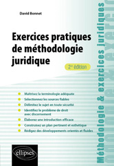 E-book, Exercices pratiques de méthodologie juridique, Bonnet, David, Édition Marketing Ellipses