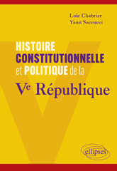 eBook, Histoire constitutionnelle et politique de la Ve République, Édition Marketing Ellipses