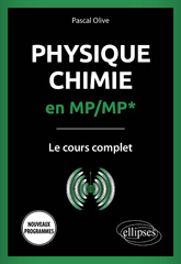 E-book, Physique-Chimie en MP/MP* : Le cours complet, Édition Marketing Ellipses