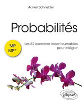 E-book, Probabilités : les 62 exercices incontournables pour intégrer : MP/MP*, Schneider, Adrien, Édition Marketing Ellipses