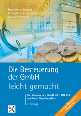 E-book, Die Besteuerung der GmbH - leicht gemacht. : Die Steuern der GmbH inkl. UG, Ltd und ihrer Gesellschafter., Schinkel, Reinhard, Ewald von Kleist Verlag