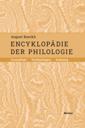 E-book, Encyklopädie der Philologie : Historisch-kritische Ausgabe, Felix Meiner Verlag