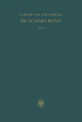 E-book, De summo bono, liber VI, tractatus 4, 16 - 5, 1. Index rerum notabilium, Felix Meiner Verlag