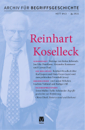 E-book, Archiv für Begriffsgeschichte. Band 64,2 : Schwerpunkt: Reinhart Koselleck, Felix Meiner Verlag