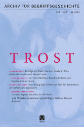 E-book, Archiv für Begriffsgeschichte. Band 65,1 : Schwerpunkt: Trost, Felix Meiner Verlag