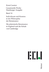 E-book, Individuum und Kosmos in der Philosophie der Renaissance : Die Platonische Renaissance in England und die Schule von Cambridge, Felix Meiner Verlag