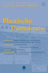 E-book, Plastische Demokratie, Felix Meiner Verlag