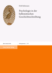 E-book, Psychologie in der hellenistischen Geschichtsschreibung, Franz Steiner Verlag GmbH