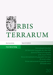 E-book, Orbis Terrarum 20 (2022), Franz Steiner Verlag GmbH