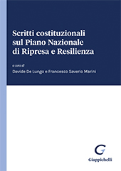 E-book, Scritti costituzionali sul Piano Nazionale di Ripresa e Resilienza, Giappichelli editore